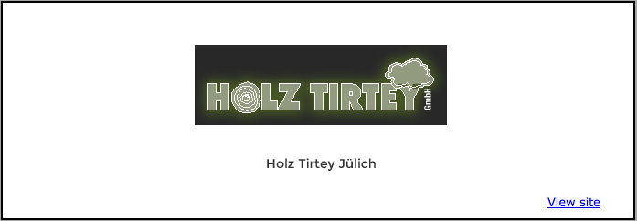 Holz Tirtey